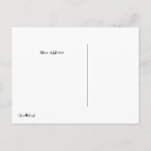 Schattig Got Een Nieuw Pad Kikker Verander van Adr Aankondigingskaart (Achterkant)