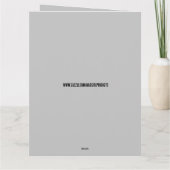 SCHATTIG GOTHIC MEISJE LIEF VERJAARDAG GOTISCHE WE KAART (Achterkant)