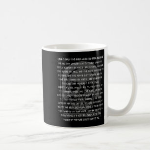 Schattig gotisch Edgar Allan Poe aandenken Koffiemok