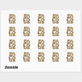 Schattig Goud FABULOUS Label Ontwerp (Vel)