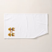 Schattig Gouden Kattenkoppel Bad Handdoek (Handdoek)