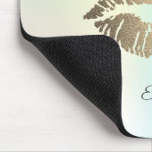 Schattig goudlitter lipt iristisch muismat (Hoek)