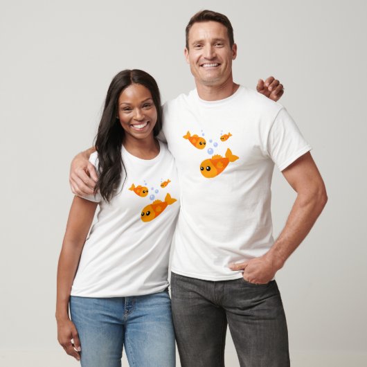 Schattig goudvis T-shirt (Unisex)
