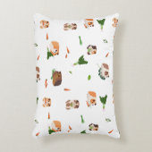Schattig Grappig Cavia Huisdier Patroon Accent Kussen (Voorkant(Verticaal))