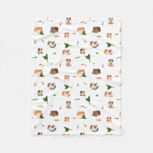 Schattig Grappig Cavia Huisdier Patroon Fleece Deken