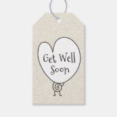 Schattig Grappig Hart Opbeurend Karakter Beterscha Cadeaulabel (Voorkant)