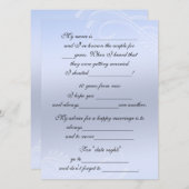 Schattig, grappig huwelijksadvies voor bruid en br advieskaart (Voorkant / Achterkant)