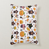 Schattig Grappig Kawaii Halloween Patroon Accent Kussen (Voorkant(Verticaal))