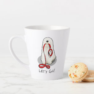 Schattig Grappig Laten we gaan! Wandelende Komondo Latte Mok