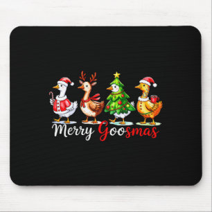 Schattig Grappig Merry Goosmas Domme Gans Rendier  Muismat