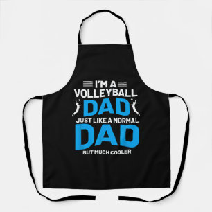 Schattig Grappig Volleybal Cadeau Voor Vaders en M Schort