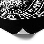 Schattig Grappige Ufo Alien Gaslighted Overheid Poster (Hoek)