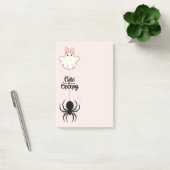Schattig & Griezelig — Een Speelse Verschijning in Post-it® Notes (Kantoor)