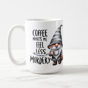 SCHATTIG GRIJS GNOME SCHATTIGE KOFFIE GEZEGDE KOFFIEMOK