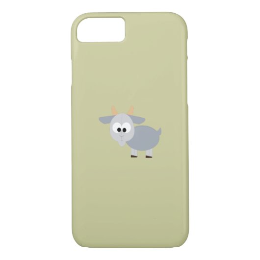 Schattig grijze geit Case-Mate iPhone case (Achterkant)