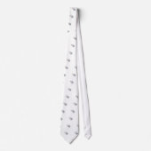 Schattig grijze geit stropdas (Voorkant)