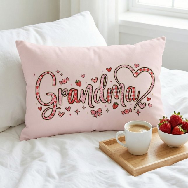 Schattig, grillig en warm oma accentkussen accent kussen (Creator heeft geüpload)