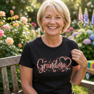 Schattig, grillig en warm oma T-shirt
