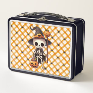 Schattig, grillig Halloween-skelet