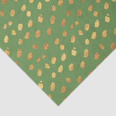 Schattig groen en goud tissuepapier (Detail)