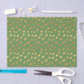 Schattig groen en goud tissuepapier (Craft)
