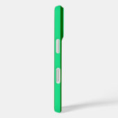 Schattig groen stijlvol strepenpatroon ontwerp Case-Mate iPhone case (Achterkant / Rechts)