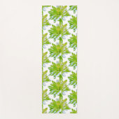 Schattig groene bloem groene bloem groene margriet yogamat (Voorkant)