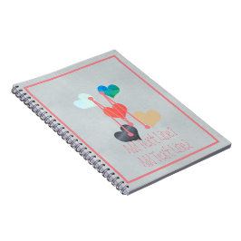 Schattig groot hart knutselproject baby kinderfees notitieboek