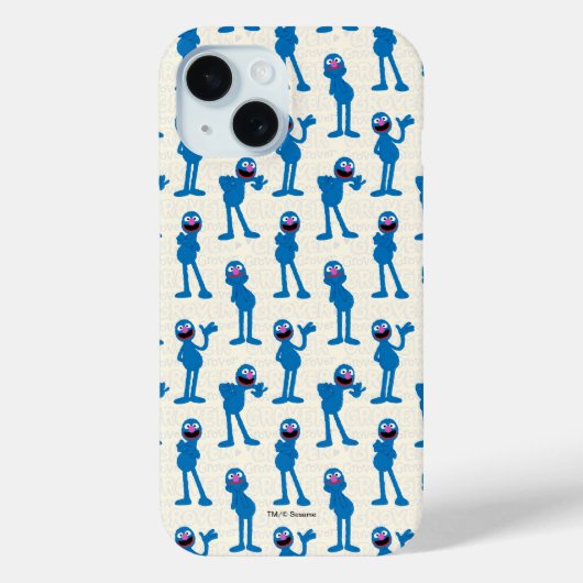 Schattig Grover-patroon Case-Mate iPhone Case (Achterkant)