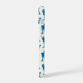 Schattig Grover-patroon iPhone 15 Case (Linkerkant)