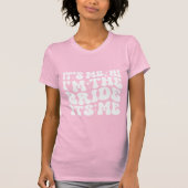 Schattig Hallo, ik ben het, ik ben de bruid, ik be T-shirt (Voorkant)