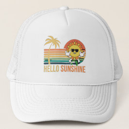 Schattig Hallo Zonneschijn Trucker Pet