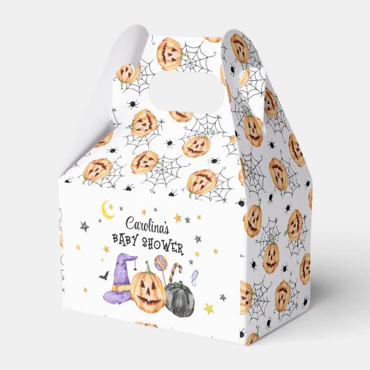 Schattig Halloween Bedankdoosjes (Voorkant Zijde)