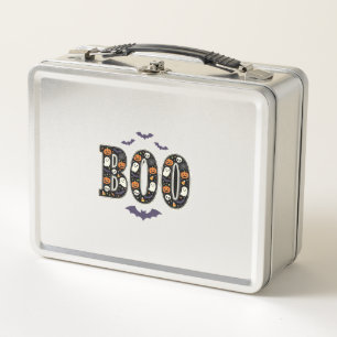 Schattig Halloween Boe Geest Pompoen Ontwerp