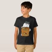 Schattig Halloween Boe - Grappig of Snoep Hallowee T-shirt (Voorkant volledig)