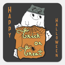 Schattig Halloween Boe - Halloween snoep of een po