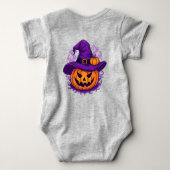 Schattig Halloween Boo Boo Romper (Achterkant)
