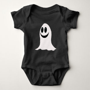 Schattig Halloween Cartoon Spook Romper