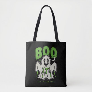 Schattig Halloween Geest BOO Slijm Tote Bag