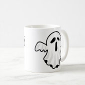 Schattig Halloween Geest Mok Ontwerp (Voorkant rechts)