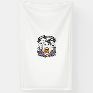 Schattig Halloween Geest Pompoen Vintage Shirt Ont Spandoek