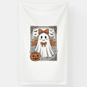 Schattig Halloween Geest Vintage Gravure Shirt Ont Spandoek
