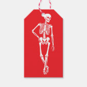 Schattig Halloween Griezelig Ontwerp Cadeaulabel (Voorkant)