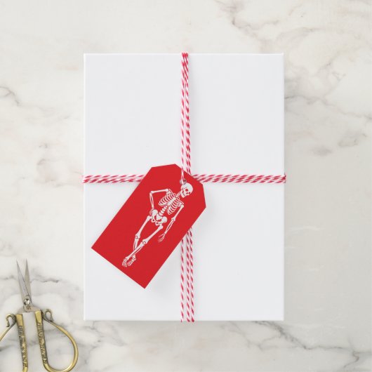 Schattig Halloween Griezelig Ontwerp Cadeaulabel (Met Touw)