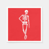 Schattig Halloween griezelig ontwerp Servet (Voorkant)