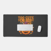 Schattig Halloween Hamster Pompoen Spook Design_1 Bureaumat (Keyboard & Muis)