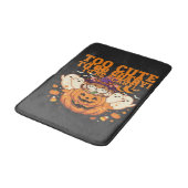 Schattig Halloween Hamster Pompoen Spook Ontwerp_1 Badmat (Gekanteld)