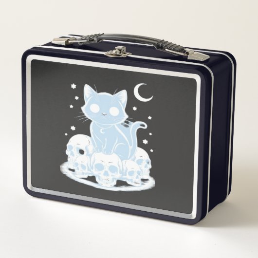 Schattig Halloween Kitten Kat Gotische Esthetiek E (Voorkant)