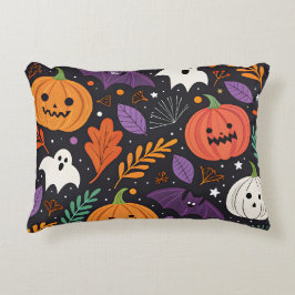 Schattig Halloween Magisch Patroon Accent Kussen