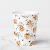 Schattig Halloween Papieren Bekers (Achterkant)